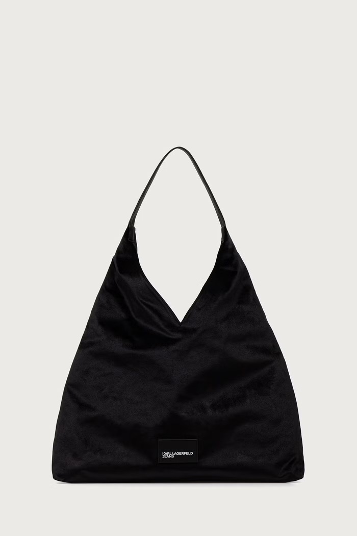 Karl Lagerfeld Jeans Shopper torba za žene crna B4W50062