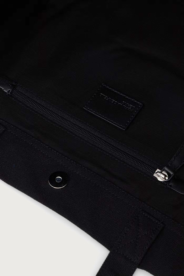 Karl Lagerfeld Jeans taška bavlněná x Pietro Terzini B4W50054 černá