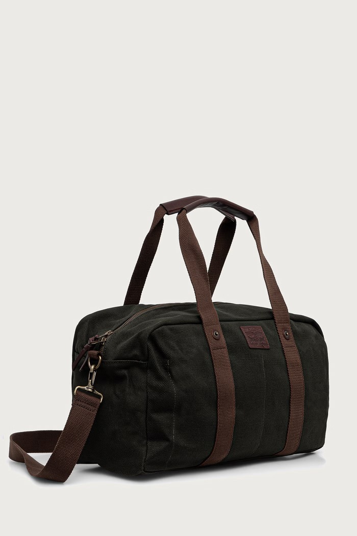 Levi's torba bawełniana HERITAGE DUFFLE 007XC zielony AW26