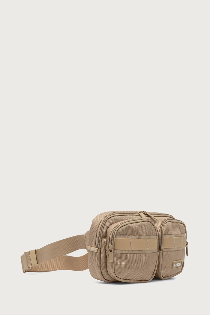 Under Armour τσαντάκι μέσης Triumph 6011286 μπεζ AW26