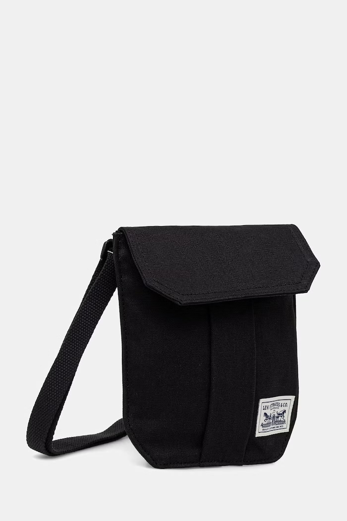 Levi's torbica bombažna DUBOCE 007YH črna AW26