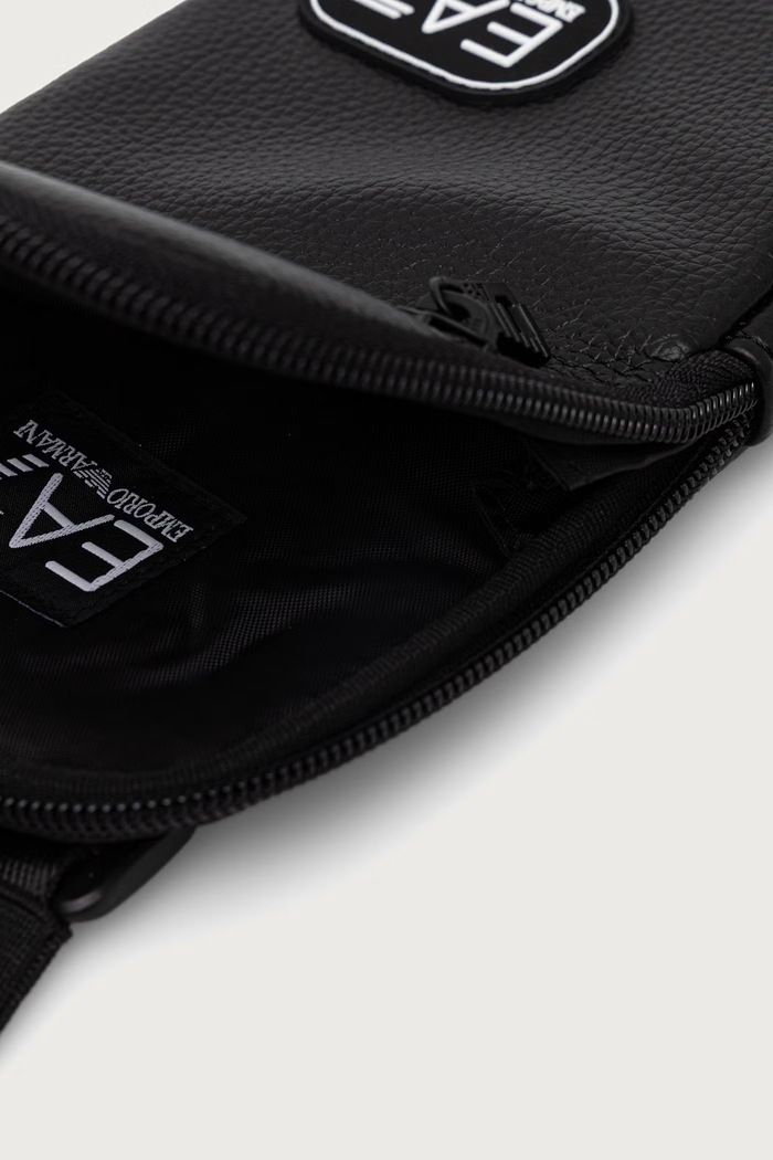 EA7 Emporio Armani saszetka męska z imitacji skóry AF29345.7X000391 czarny