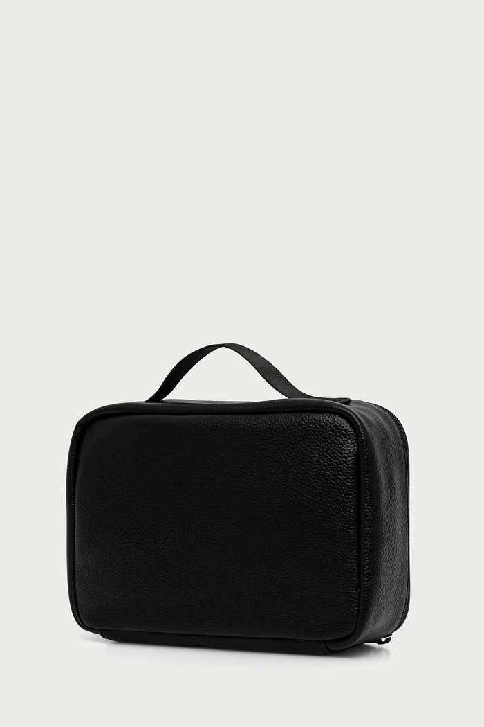 EA7 Emporio Armani kosmetyczka męska z imitacji skóry AF29345.7X000756 czarny AW26