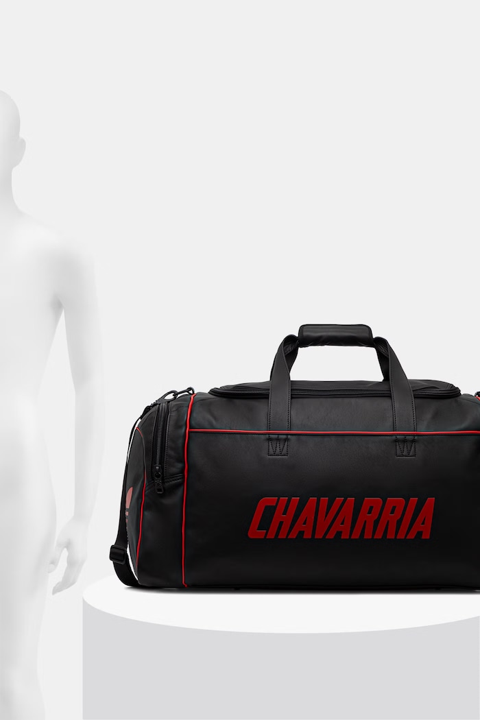 adidas Originals x Willy Chavarria torba podróżna skórzana KY2807 czarny