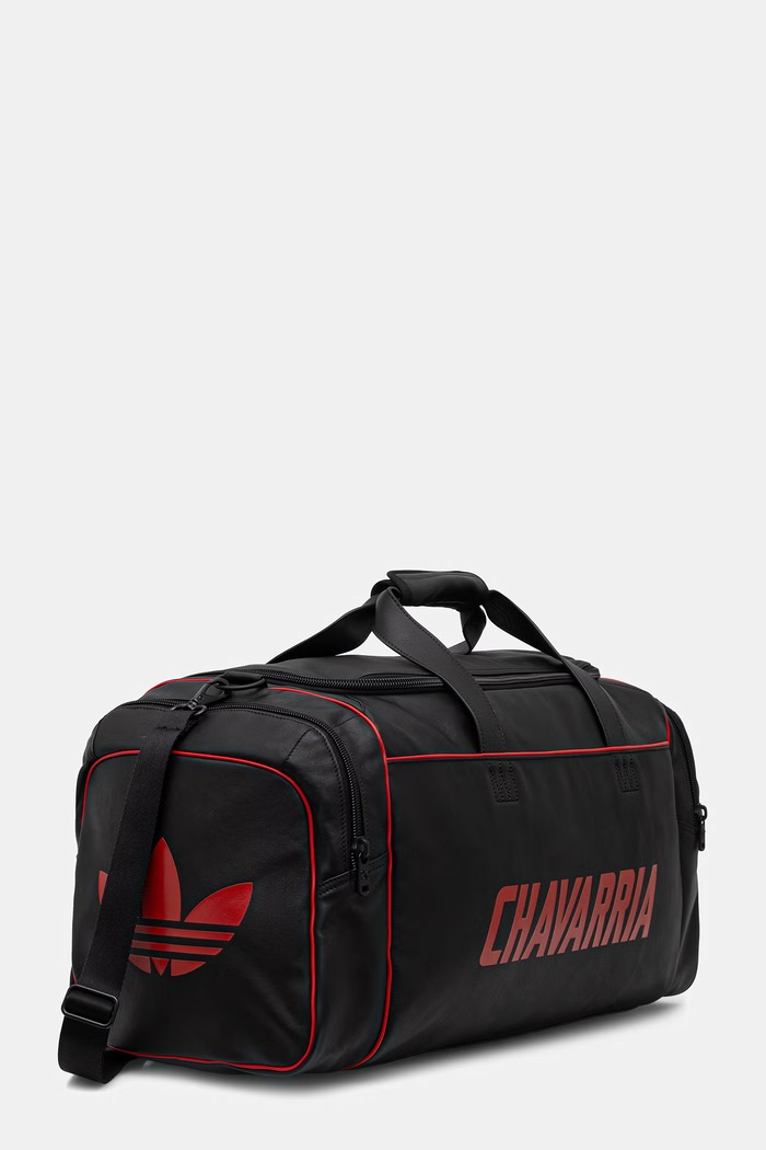 adidas Originals x Willy Chavarria torba podróżna skórzana KY2807 czarny AW26