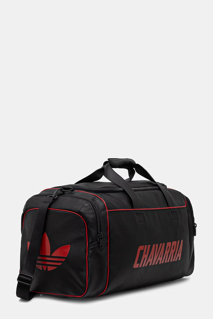 adidas Originals x Willy Chavarria torba podróżna skórzana KY2807 czarny AW26