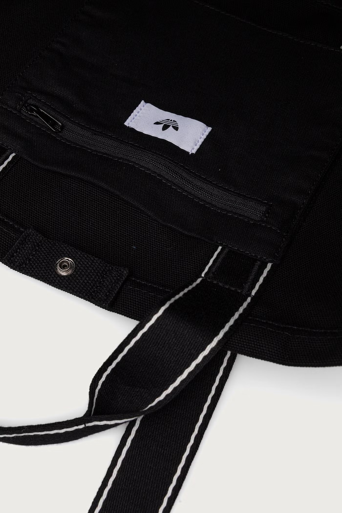 Športová taška bavlnená Originals Sport adidas Performance čierna LF2440