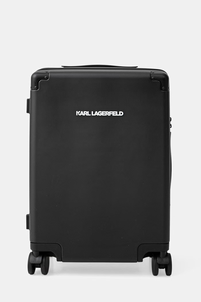 Karl Lagerfeld σκληρή βαλίτσα K/ESSENTIAL μαύρο B3M30276