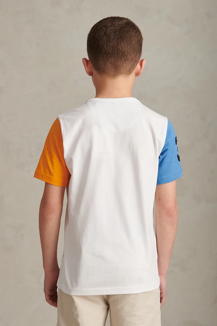 U.S. Polo Assn. T-shirt dziecięcy bawełniany USP2780