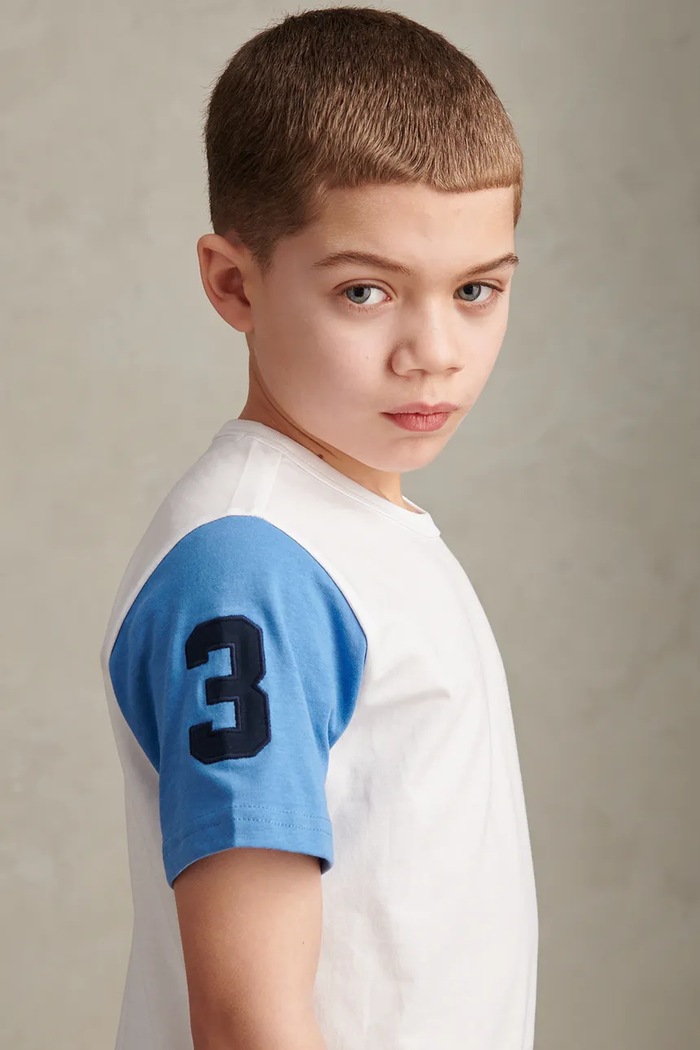 U.S. Polo Assn. T-shirt dziecięcy bawełniany USP2780