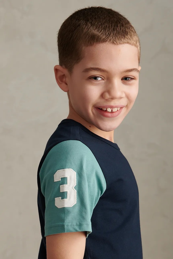 U.S. Polo Assn. T-shirt dziecięcy bawełniany USP2780