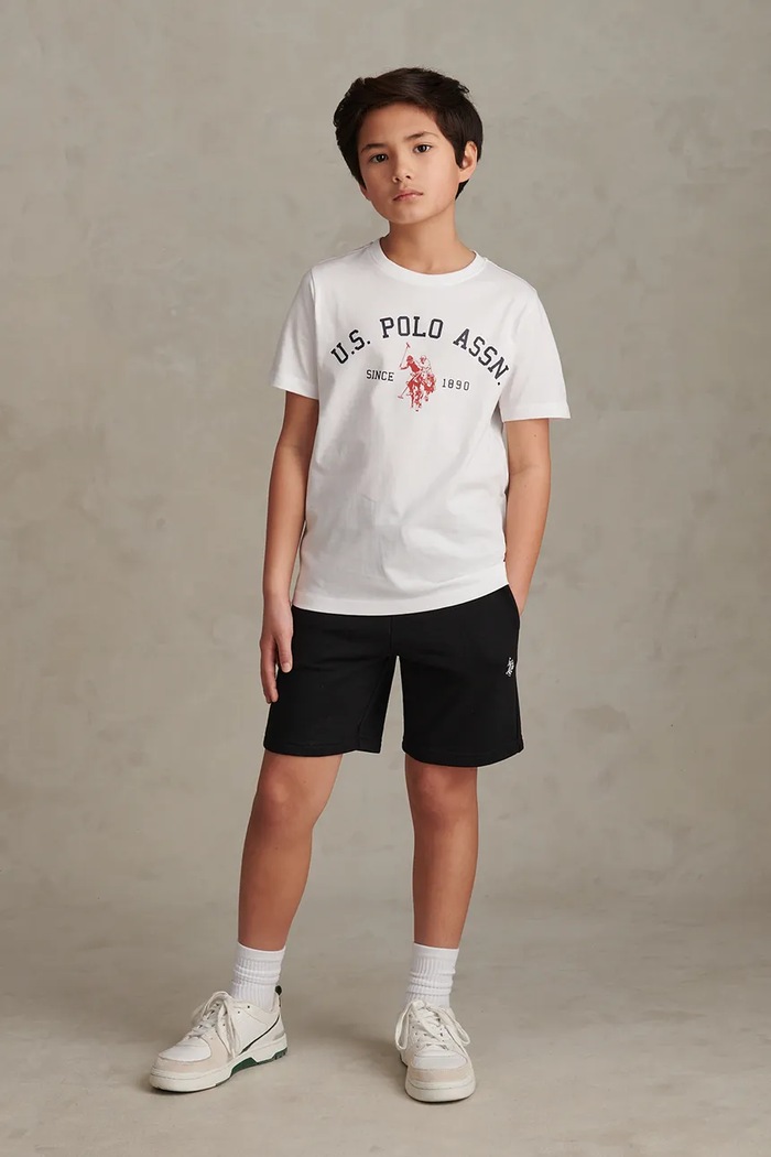 U.S. Polo Assn. T-shirt dziecięcy bawełniany USP3268.98.116