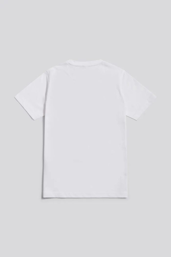 Chłopiec U.S. Polo Assn. T-shirt dziecięcy bawełniany USP3268.98.116 biały
