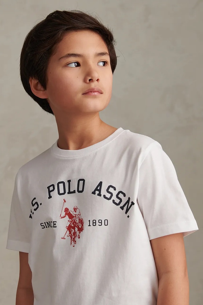 U.S. Polo Assn. T-shirt dziecięcy bawełniany USP3268.122.168