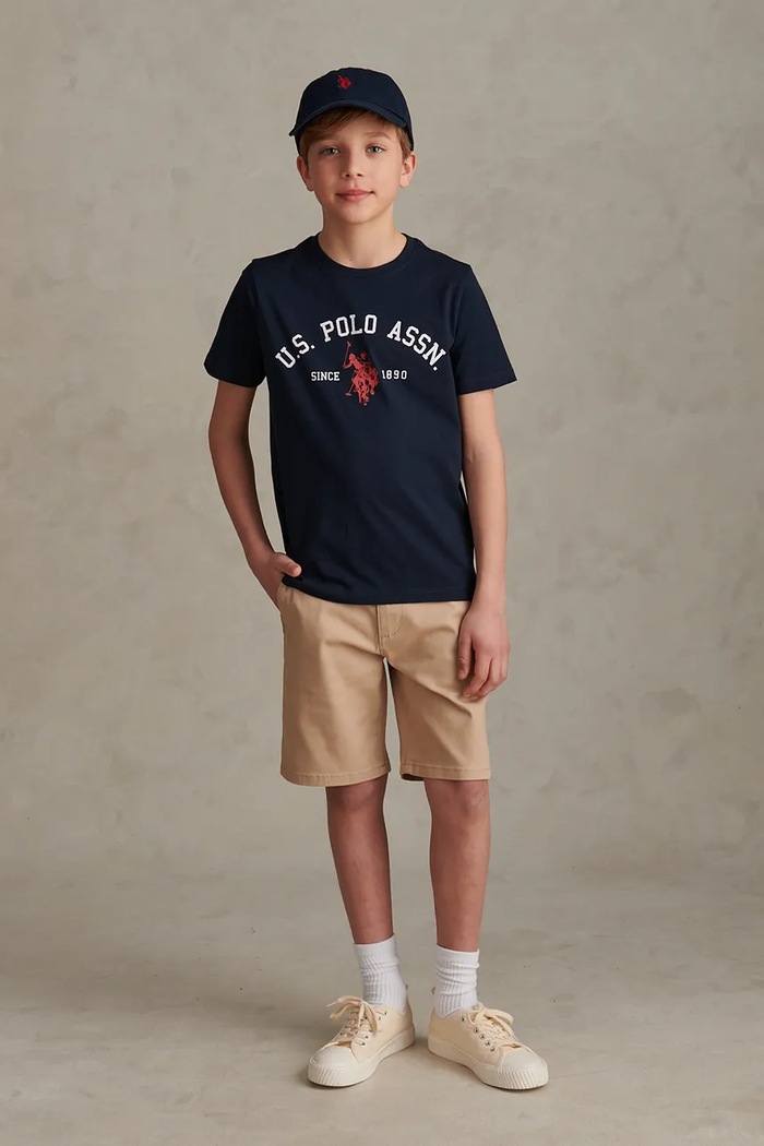 U.S. Polo Assn. T-shirt dziecięcy bawełniany USP3268.122.168