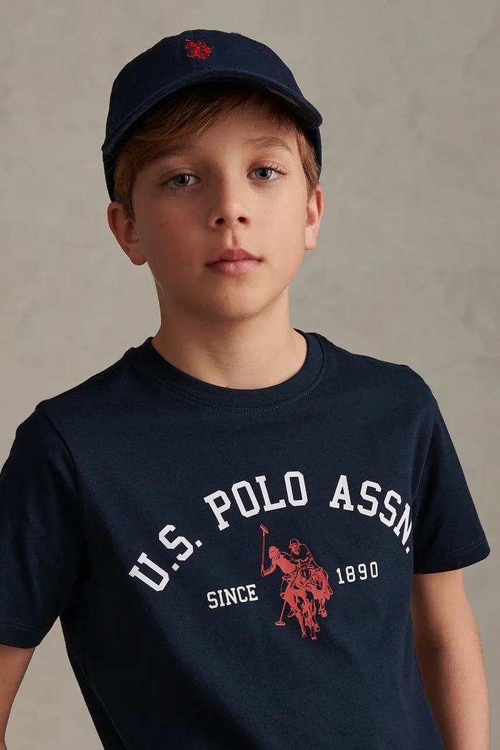 U.S. Polo Assn. T-shirt dziecięcy bawełniany USP3268.122.168