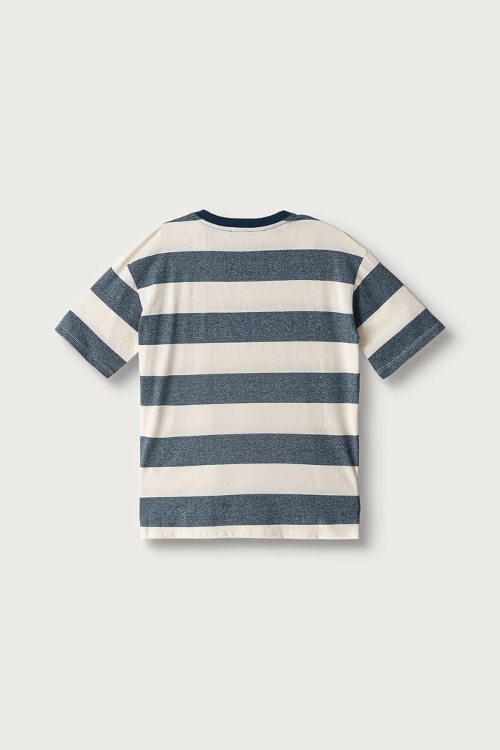 United Colors of Benetton T-shirt dziecięcy z bawełną 3YQUC10SZ.G.Reproposal granatowy AW26
