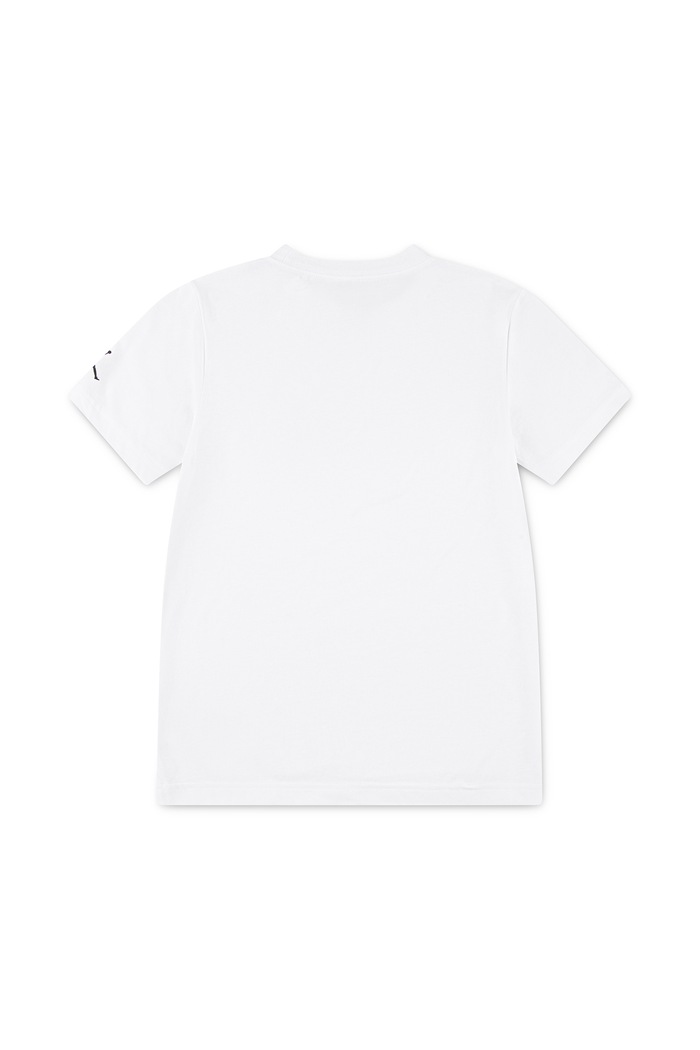 Jordan T-shirt dziecięcy z bawełną 95D634 biały AW26