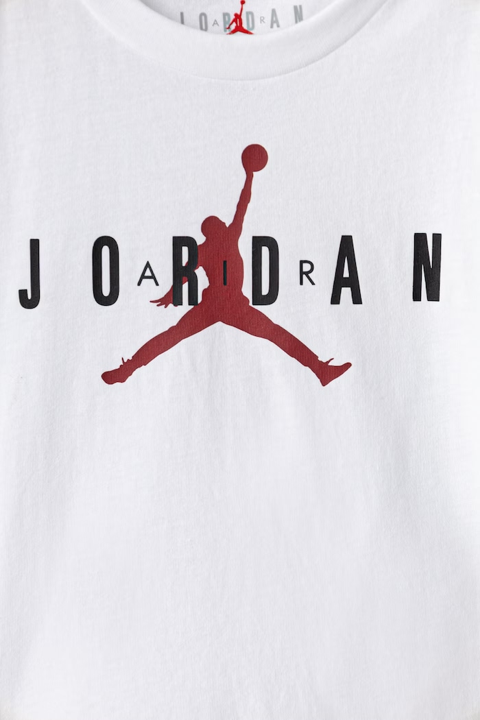 Băieți Jordan Tricou pentru copii din bumbac 8U5175 alb