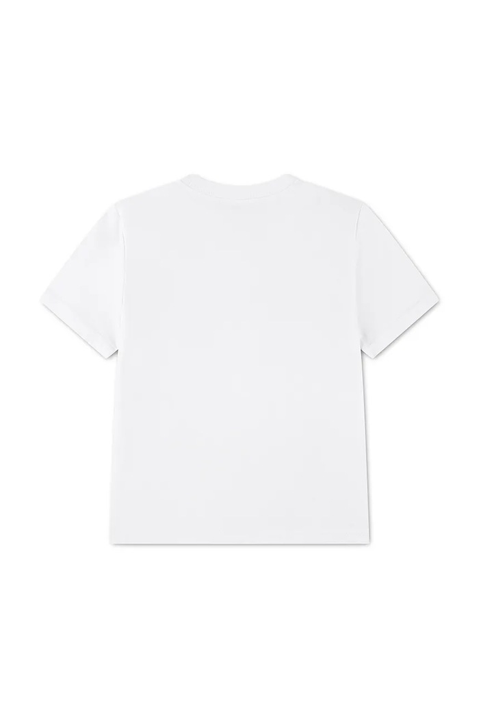 Nike Tricou pentru copii cu bumbac 86P293 alb AW26