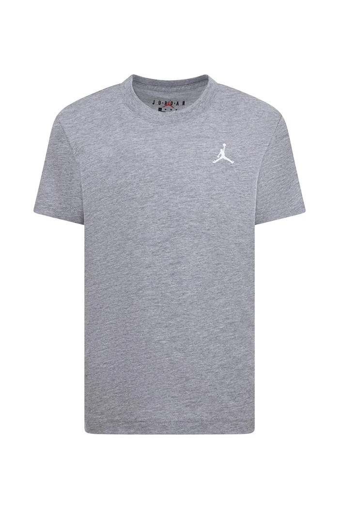 Jordan T-shirt παιδικό με βαμβάκι 85D266 γκρί AW26
