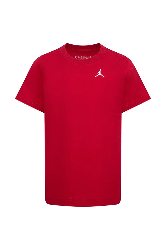 Jordan T-shirt παιδικό με βαμβάκι 85D266 κόκκινο AW26
