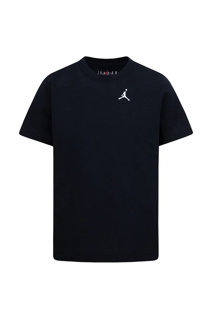 Jordan T-shirt παιδικό με βαμβάκι 85D266 μαύρο AW26