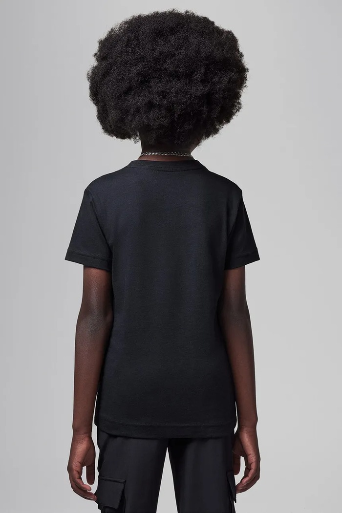T-shirt παιδικό με βαμβάκι Jordan μαύρο 85D266