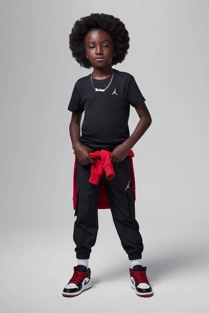 Jordan T-shirt παιδικό με βαμβάκι 85D266