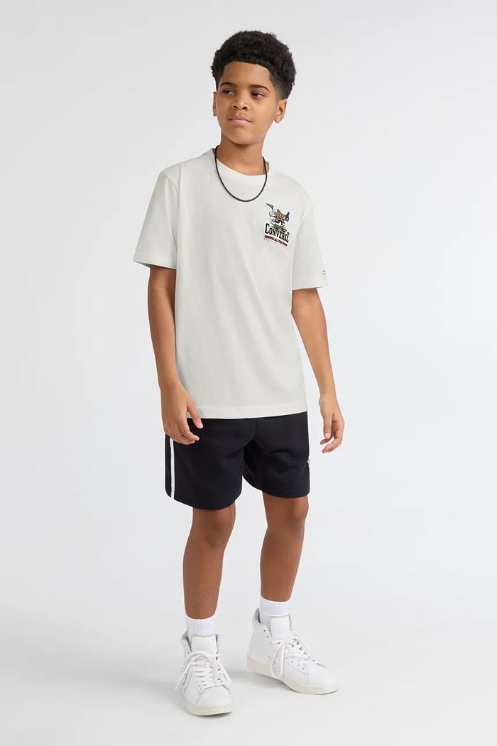 Converse T-shirt dziecięcy z bawełną 9CJ885