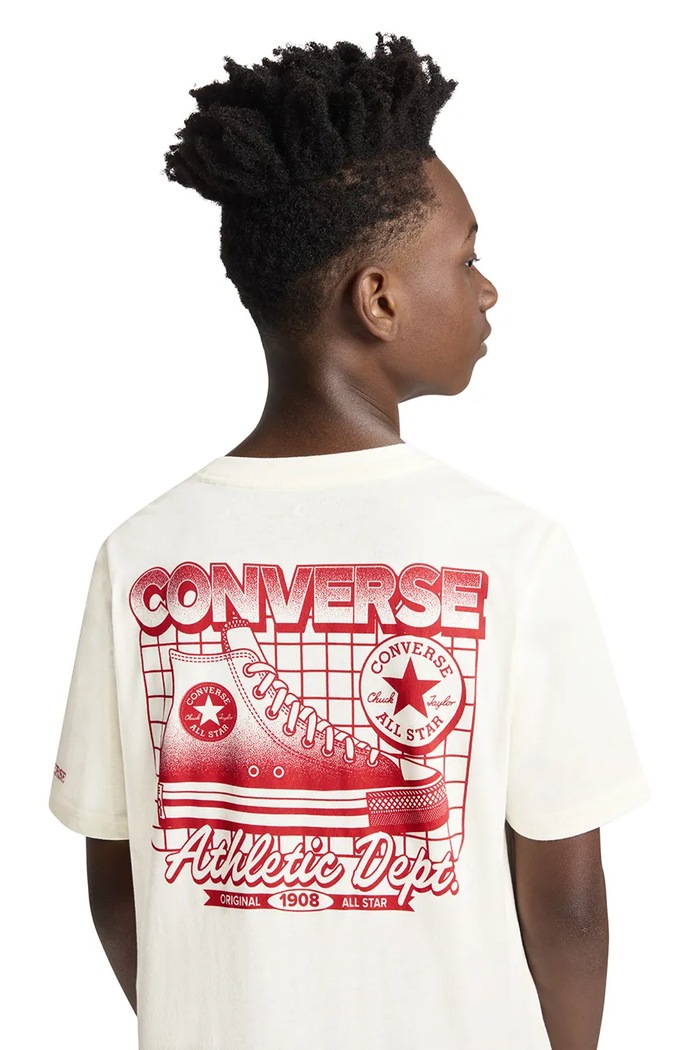 Converse Тениска за деца от памук 9CH945.9BY2