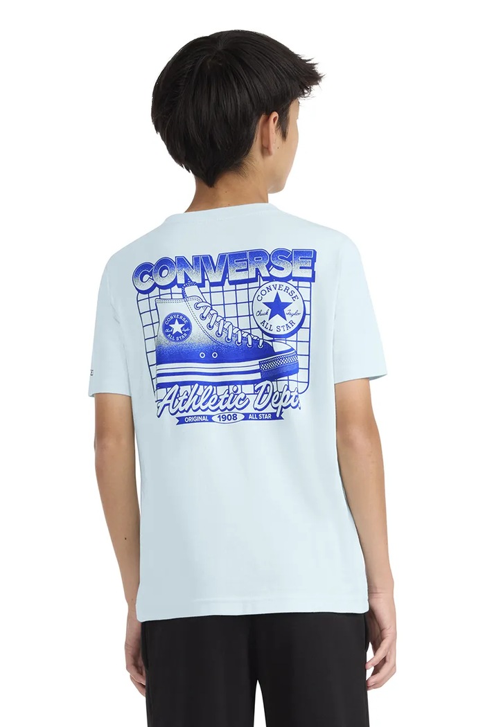 Converse Тениска за деца от памук син 9CH945.9BY2