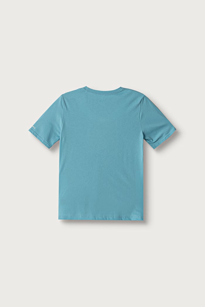 Converse T-shirt dziecięcy bawełniany 9CD483.9BY2 niebieski AW26