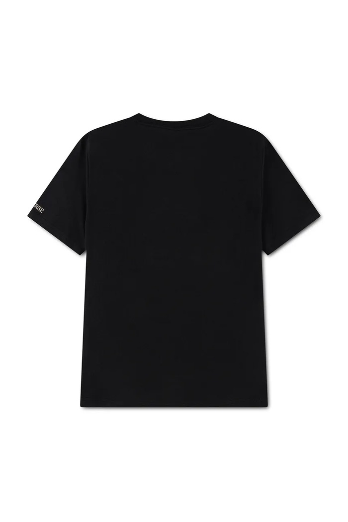 Converse T-shirt dziecięcy bawełniany 9CD483.9BY2 czarny AW26