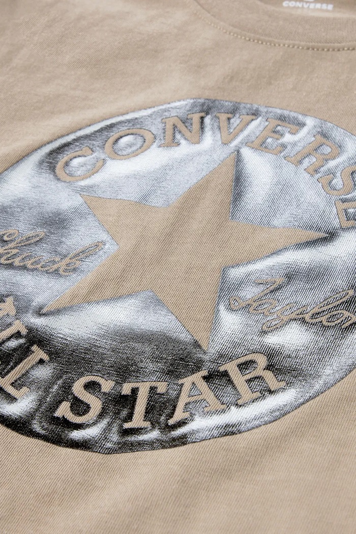 Момче Converse Тениска за деца 8CJ827 бежов