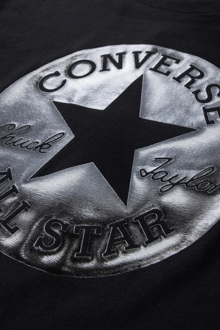 Момче Converse Тениска за деца 8CJ827 черен