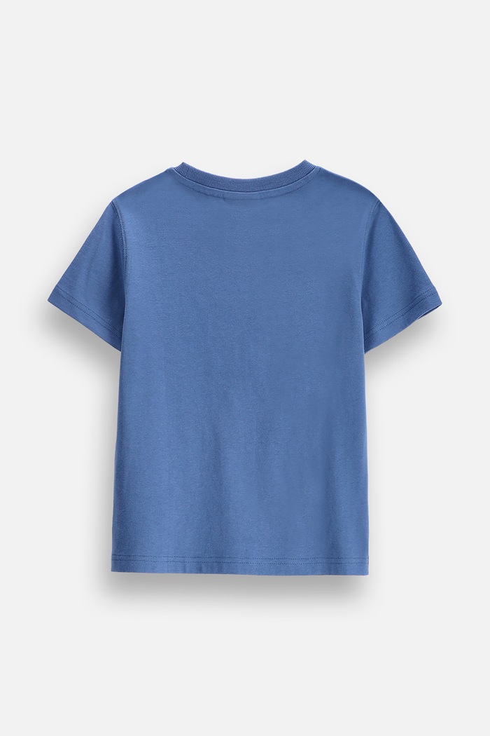 Coccodrillo T-shirt παιδικό βαμβακερό ZC6143201WBK μπλε AW26