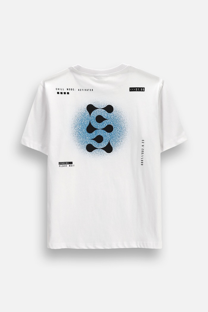 Coccodrillo T-shirt παιδικό βαμβακερό ZC6143203WBJ λευκό AW26