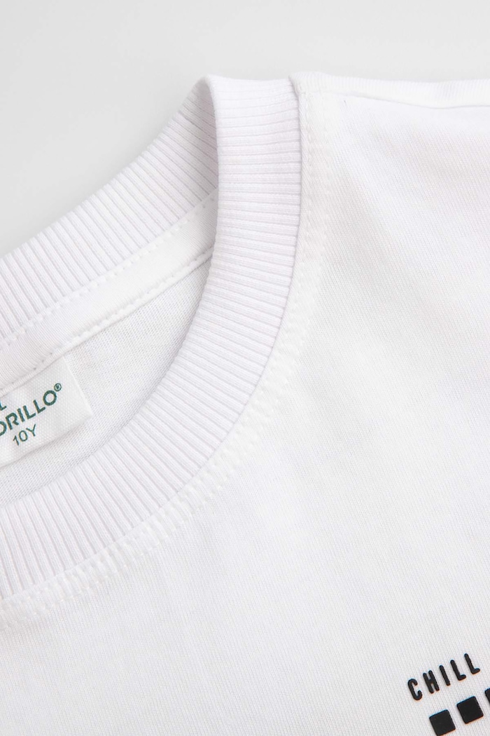 Αγορίστικα Coccodrillo T-shirt παιδικό βαμβακερό ZC6143203WBJ λευκό