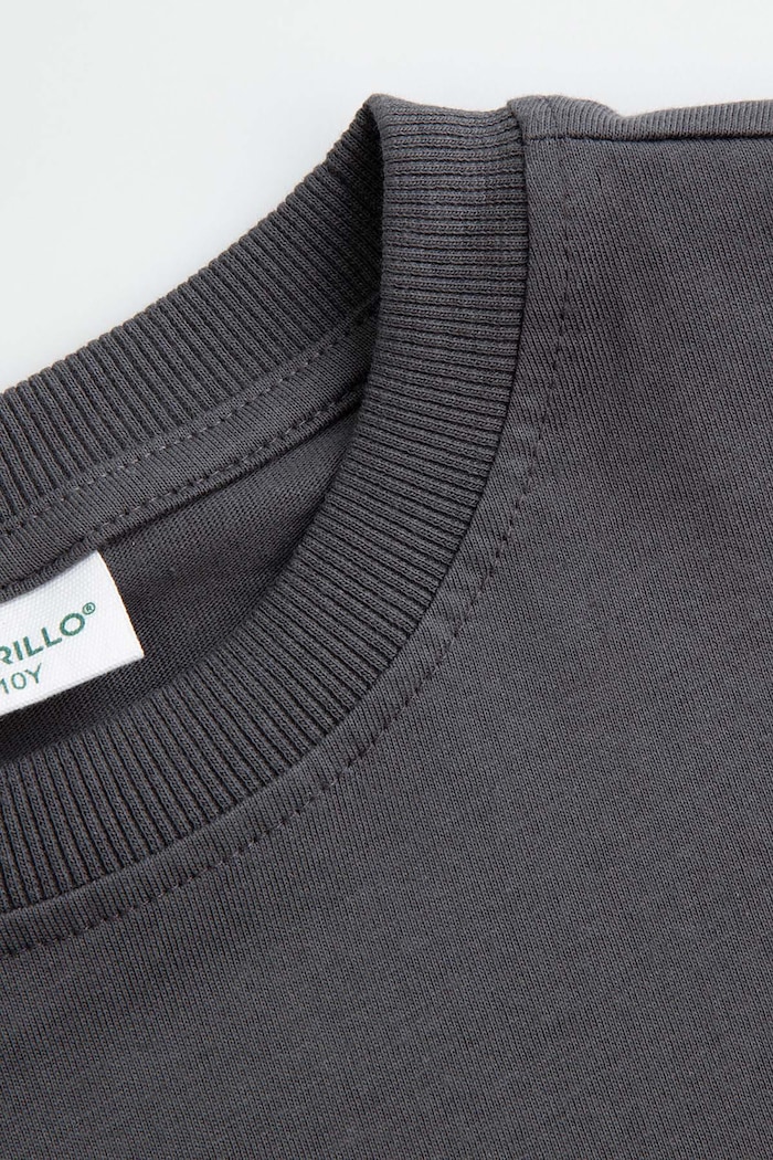 Chłopiec Coccodrillo T-shirt dziecięcy bawełniany ZC6143201WBJ szary