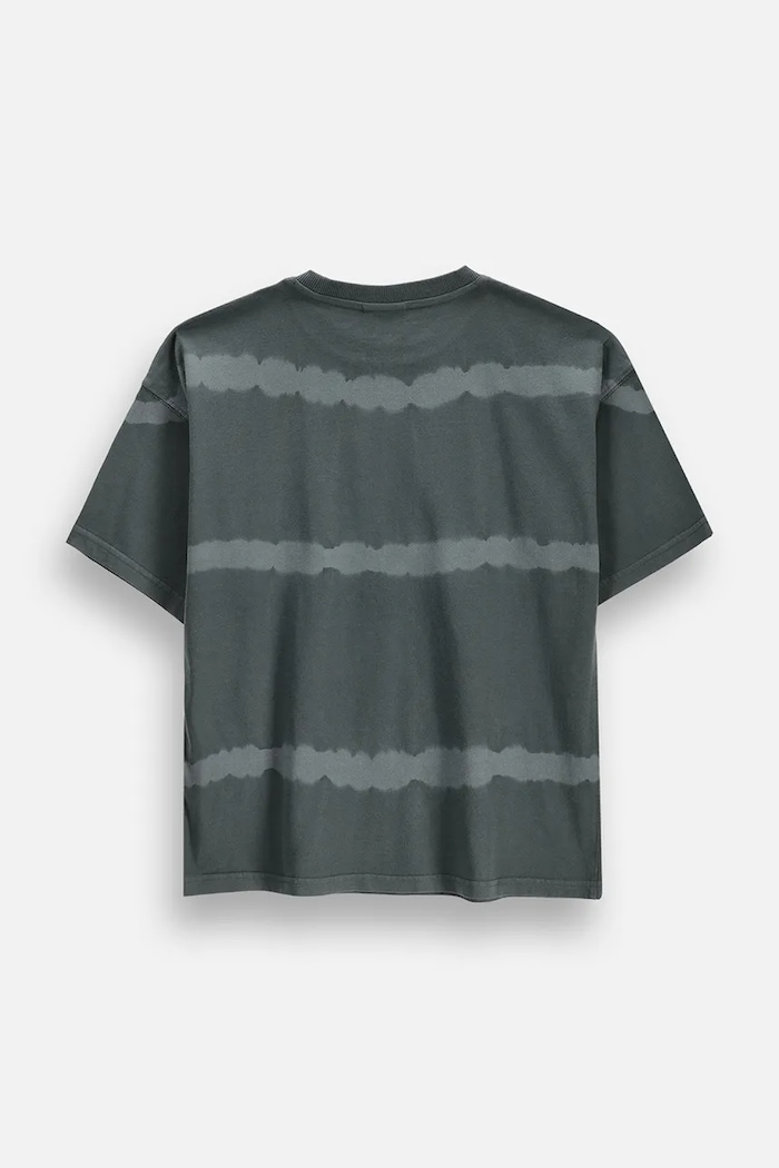 Coccodrillo T-shirt oversize dziecięcy bawełniany ZC6143201RBJ szary AW26