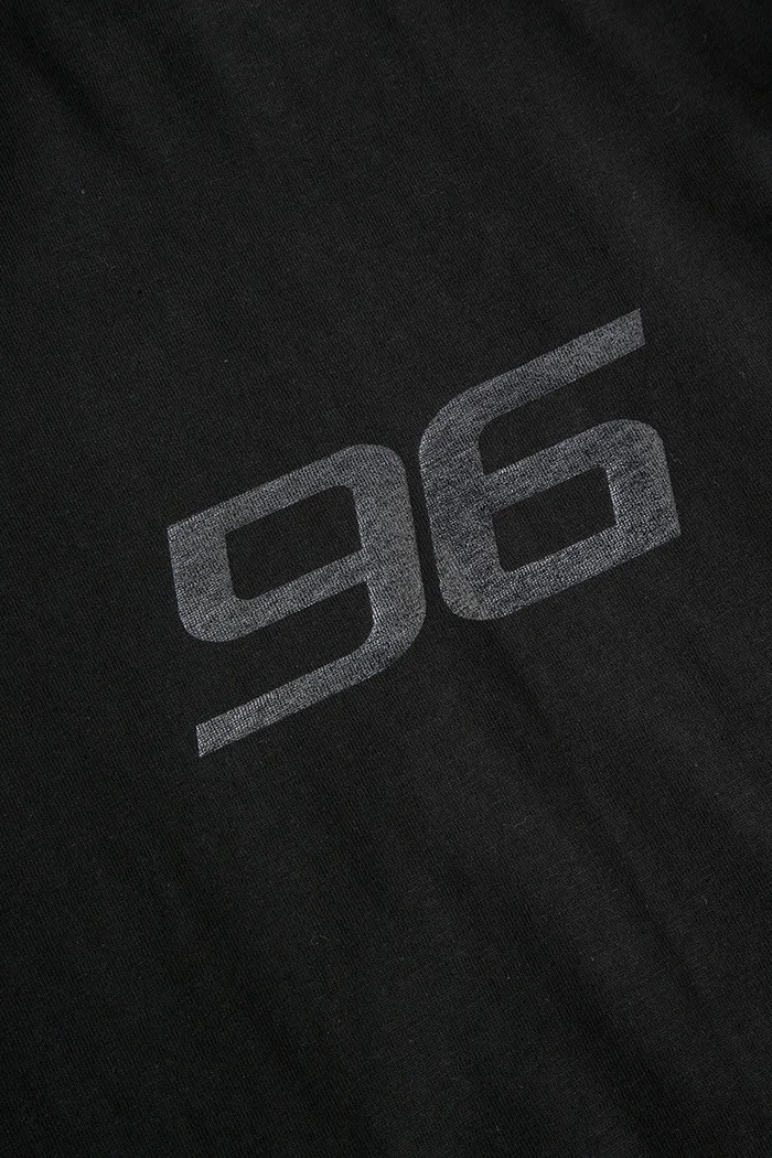 T-shirt oversize dziecięcy bawełniany Coccodrillo czarny ZC6143202GBJ