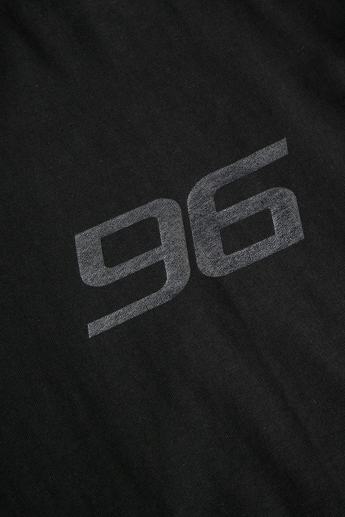 T-shirt oversize dziecięcy bawełniany Coccodrillo czarny ZC6143202GBJ