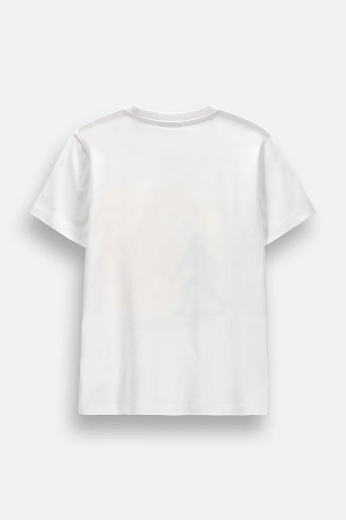 Coccodrillo t-shirt παιδικό βαμβακερό ZC6143207VBB λευκό AW26