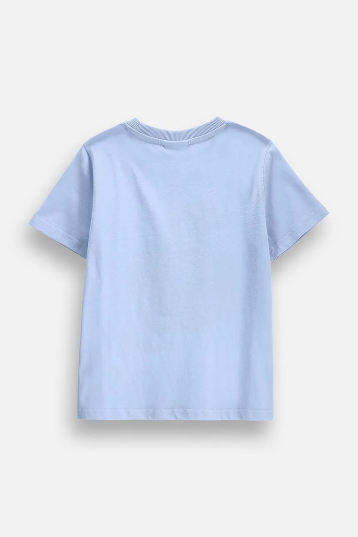 Coccodrillo tričko dětské bavlněné ZC6143202RBK modrá AW26