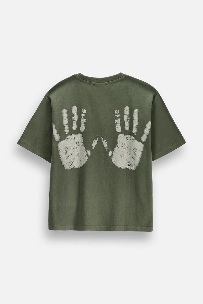 Coccodrillo t-shirt παιδικό βαμβακερό ZC6143203RBJ πράσινο AW26