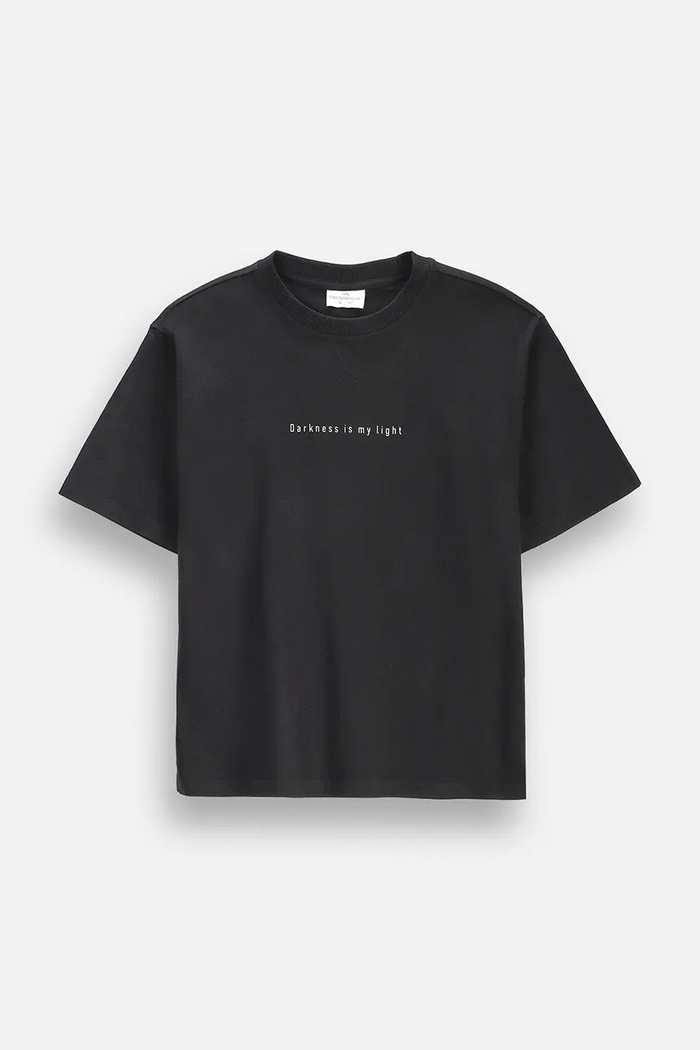 Coccodrillo t-shirt παιδικό βαμβακερό μαύρο ZC6143203RBJ