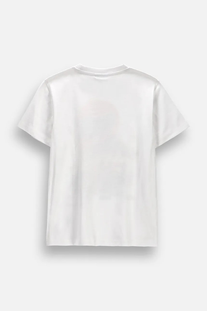Coccodrillo t-shirt παιδικό βαμβακερό ZC6143219VBB λευκό AW26
