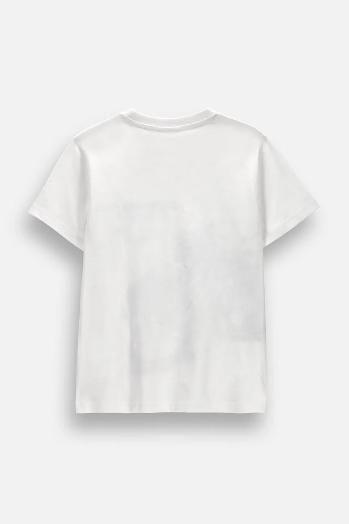 Coccodrillo t-shirt παιδικό βαμβακερό ZC6143217VBB λευκό AW26