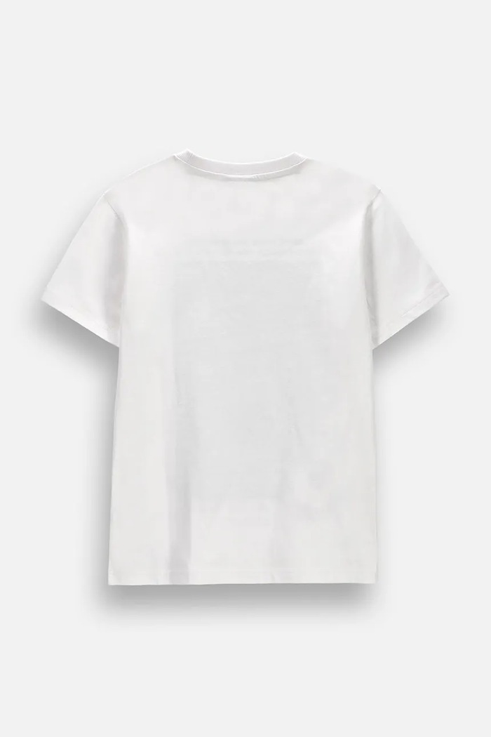 Coccodrillo t-shirt παιδικό βαμβακερό ZC6143208VBB λευκό AW26
